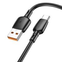 Cablu Date si Incarcare USB-A - USB-C Borofone BX93, 100W, 1m, Negru