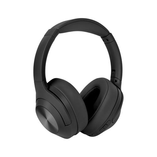 Casti Stereo Wireless Kruger&Matz F2, Bluetooth 5.3, Jack 3.5mm, 400 mAh, 20 ore Autonomie (Negru)