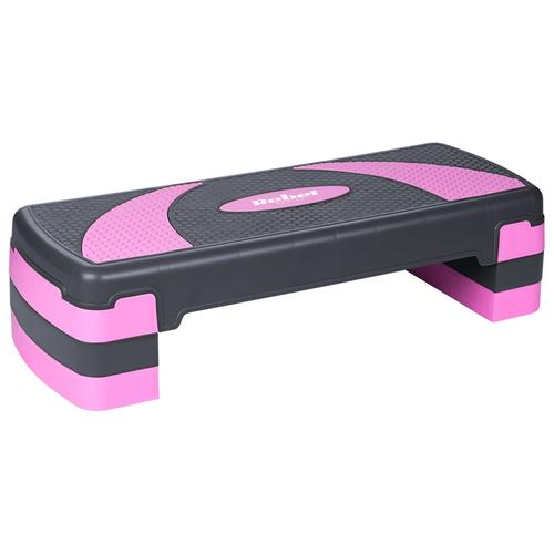 Stepper Aerobic Rebel Active, 3 Nivele (Gri/Violet) Stepper Aerobic Rebel Active, 3 Nivele (Gri/Violet)