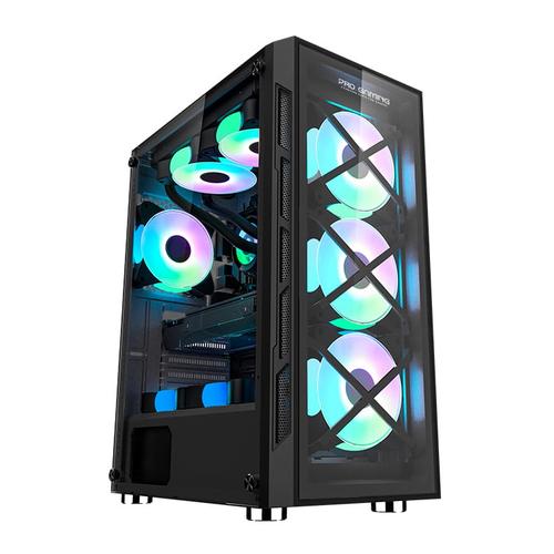 Sistem PC Refurbished GAMING Mastermind, 8th-Gen Intel® SIX-CORE™ i7-8700K 4.70GHz Turbo, 16GB DDR4, 256GB SSD + 1TB HDD, nVidia GTX1660 6GB GDDR5 (Negru)