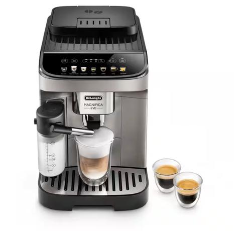 Espressor automat De'Longhi Magnifica Evo ECAM 290.81.TB, Tehnologie LatteCrema Hot, 7 preparate, Rezervor 1,8 L, 15 bar, 1450W (Negru) Espressor automat De'Longhi Magnifica Evo ECAM 290.81.TB, Tehnologie LatteCrema Hot, 7 preparate, Rezervor 1,8 L, 15 bar, 1450W (Negru)
