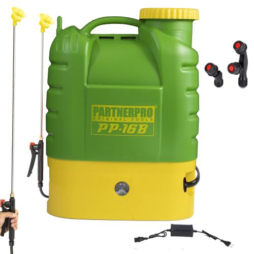 Pompa de stropit cu acumulator Partner PP-16B, 16L