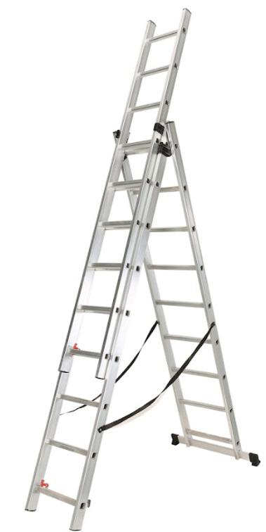 Scara multifunctionala din aluminiu KME309, 432-648 cm, 150 kg