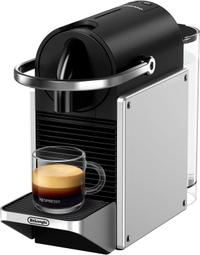 Espressor automat De’Longhi Nespresso EN 127.BL Pixie, 1260 W, 19 bar, Controlul temperaturii, Oprire automata (Argintiu)