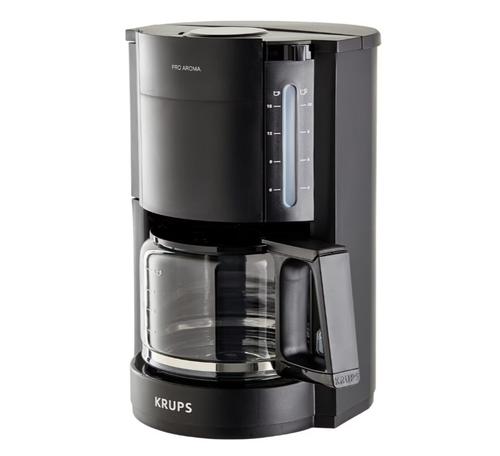 Cafetiera KRUPS ProAroma F 309 08, Cana de sticla (Negru)