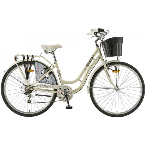 Bicicleta Oras Polar 2023 Grazia 6s, roti  28inch, cadru L, Alb