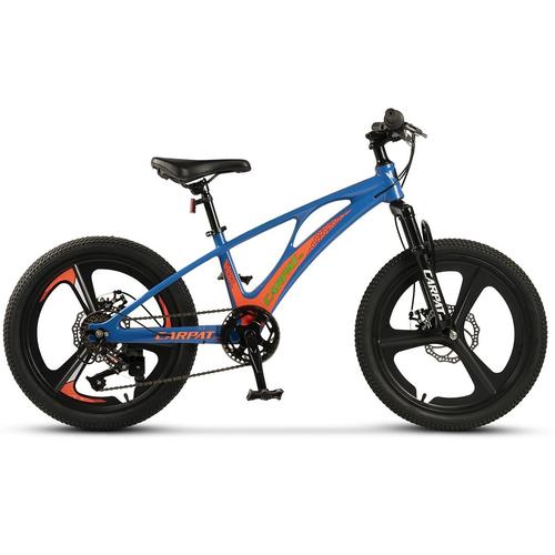 Bicicleta Copii MTB Carpat C20343A, roti 20inch, Albastru/Portocaliu