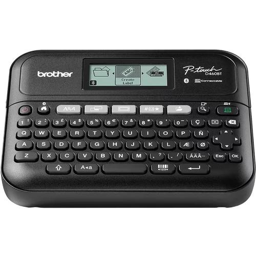 Sistem de etichetare Brother PT-D460BTVP, USB, Bluetooth (Negru)