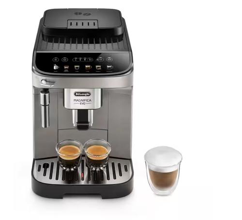 Espressor automat DeLonghi Magnifica Evo ECAM 290.42.TB Sistem spumare lapte manual Rasnita cu 13 setari 18l 15 bar 1450W (Negru/Argintiu)
