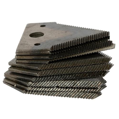 Set 10 cutite tambur MICUL FERMIER GF-2602-S010-G01, 8 x 7.5 cm, pentru tocator crengi Set 10 cutite tambur MICUL FERMIER GF-2602-S010-G01, 8 x 7.5 cm, pentru tocator crengi