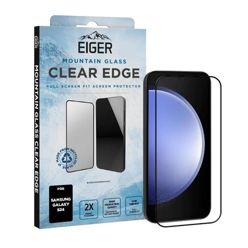 Folie de protectie Eiger Sticla 3D Mountain Glass pentru Galaxy S24, Transparent