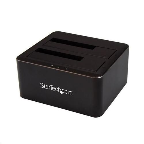 Docking Station Startech SDOCK2U33V, 2x 2.5inch/3.5inch USB 3.1 Type B (Negru)