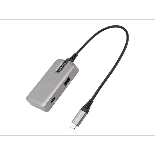 Docking Station Startech DKT31CHPD3, 2x USB-C, 1x USB 3.0, 1x HDMI (Gri)
