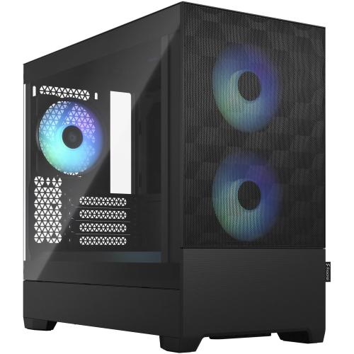 Carcasa Fractal Design Pop Mini Air RGB, Middle Tower, fara sursa, ATX (Negru)