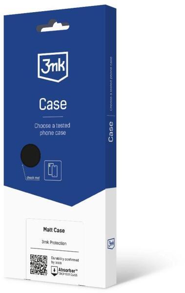 Husa pentru Samsung Galaxy A05 A055, 3MK, Matt, Neagra