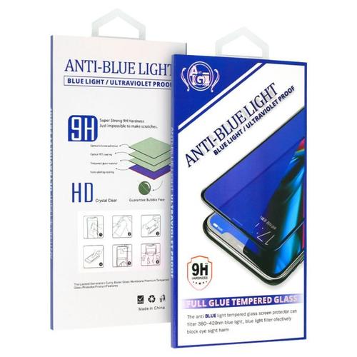 Folie de protectie Ecran Anti Blue OEM pentru Samsung Galaxy A50s A507 / M30s M307 / A50 A505 / A40 A405 / A30 A305, Sticla Securizata, Full Glue