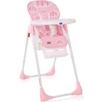 Scaun de masa Lorelli Cryspi Pink Hearts, reglabil, Roz