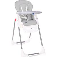 Scaun de masa Lorelli Cryspi Cool Grey Leather, reglabil, Gri