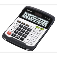 Calculator de birou Casio WD-320MT (Alb/Negru)