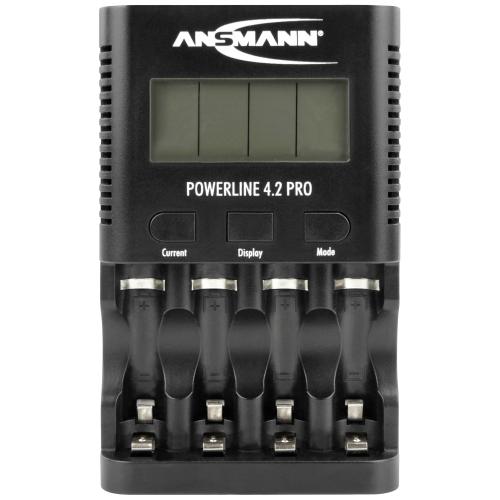 Incarcator Ansmann Powerline 4.2 Pro pentru celule NiMH, NiCd, AAA, AA