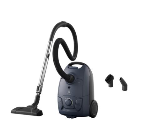 Aspirator cu sac Electrolux Seria 300 EB31C1DB, 750 W, 3 L, Filtru HEPA, Maner ergonomic (Albastru)