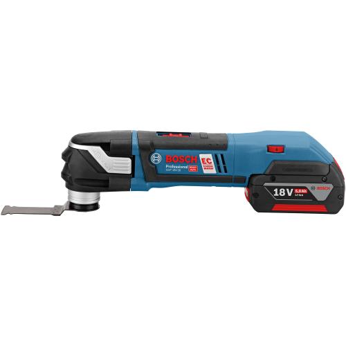 Multicutter GOP 18 V-28 Bosch Professional brushless, cu 2 acumulatori, Li-Ion, 5Ah + Accesorii + valiza