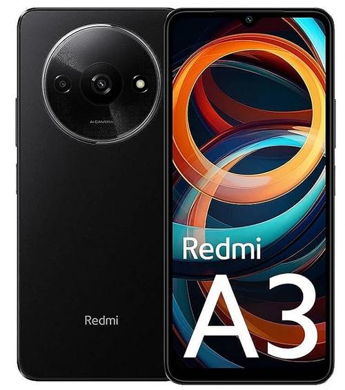 Telefon Mobil Xiaomi Redmi A3, Procesor Mediatek Helio G36 Octa-Core, IPS LCD Capacitive Touchscreen 6.71inch, 4GB RAM, 128GB Flash, Camera Duala 8+0.08MP, Wi-Fi, 4G, Dual SIM, Android (Negru) - 0 | YEO