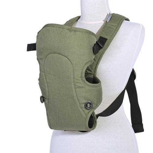 Marsupiu ergonomic pentru copii Lorelli Between, 2 pozitii, centuri de siguranta ajustabile, curele reglabile, pernuta pentru cap, 0-9 Kg, Verde