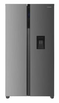 Side by Side HEINNER HSBS-HM529NFXWDE++, 529 L, Clasa E, No-Frost, Inverter, Display tactil, ECO, 2 usi (Inox)