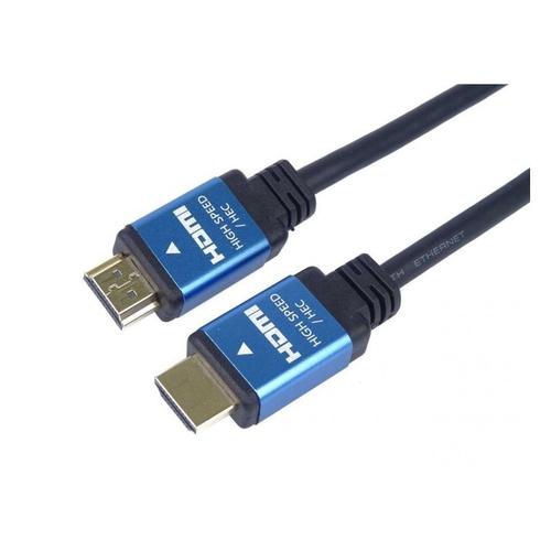 Cablu HDMI, Ultra HDTV 4K@60Hz, Versiunea 2.0b metal, conectori auriti, 2m, PremiumCord, kphdm2a2