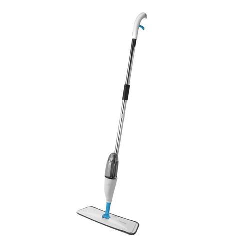 Mop cu spray Esperanza Perfect Clean 96399, microfibra, rezervor 350ml (Alb/Albastru)