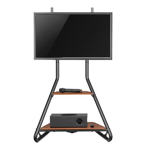 Stand Maclean MC-455, doua nivele inaltime, 37inch-75inch, 40 kg (Negru) Stand Maclean MC-455, doua nivele inaltime, 37inch-75inch, 40 kg (Negru)