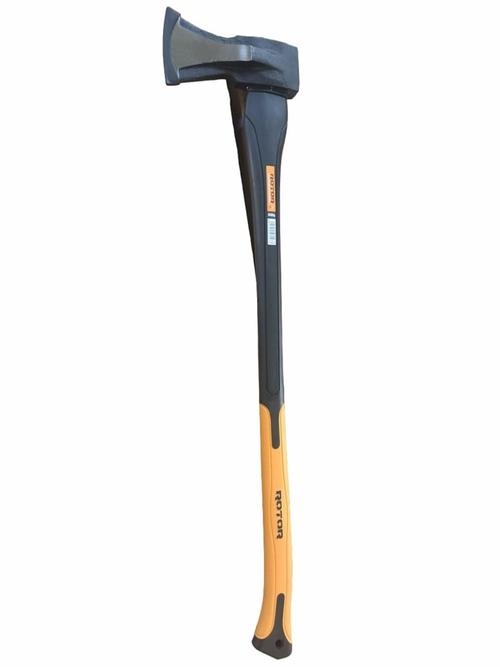 Topor despicator Rotor 13141, maner din fibra, 2kg (Negru)