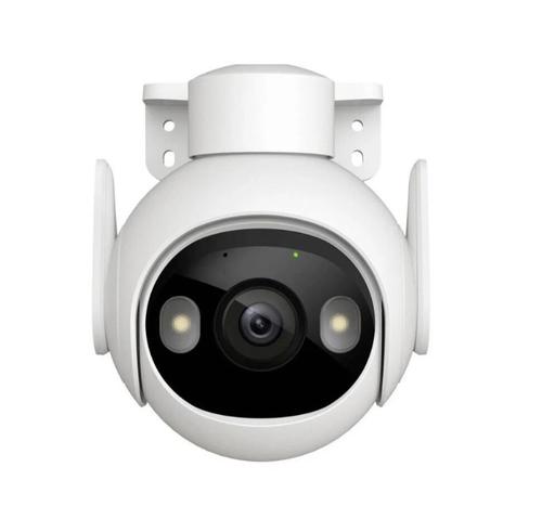 Camera supraveghere wireless WiFi PT IMOU Active Deterrence Cruiser 2, 5 MP, 3.6 mm, lumina alba 30 m, sirena, spotlight, microfon, difuzor (Alb)