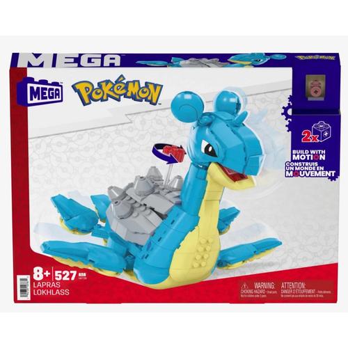 Set de constructie Pokemon, Mega Bloks, 527 piese, Multicolor