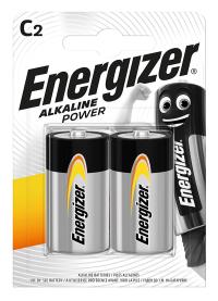 Baterii alkaline C Energizer, LR14, 2 buc/set
