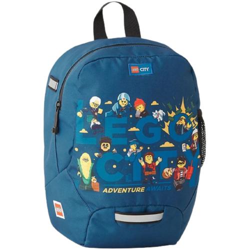 Rucsac gradinita LEGO V-Line design City Awaits (Albastru)