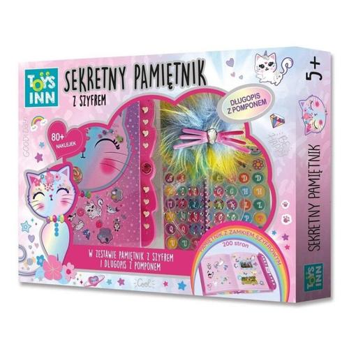 Set jurnal/accesorii, Toys In, 5+, Multicolor
