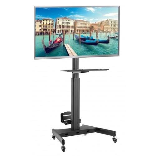 Stand mobil Techly ICA-TR41, 13inch-32inch, 8 kg, Suport PC, Raft tastatura (Negru) Stand mobil Techly ICA-TR41, 13inch-32inch, 8 kg, Suport PC, Raft tastatura (Negru)