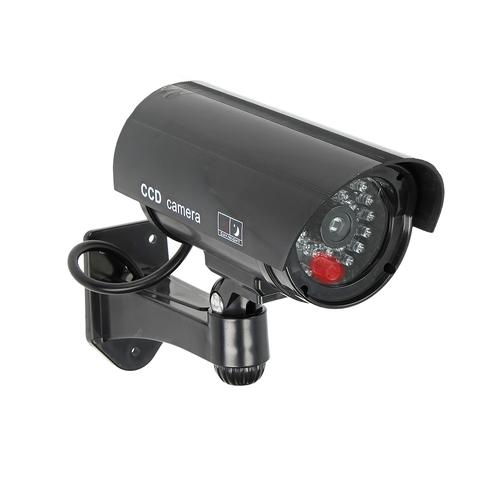 Camera supraveghere falsa CCTV VIRONE CD-3/B, 2 x AA, dioda LED, Negru