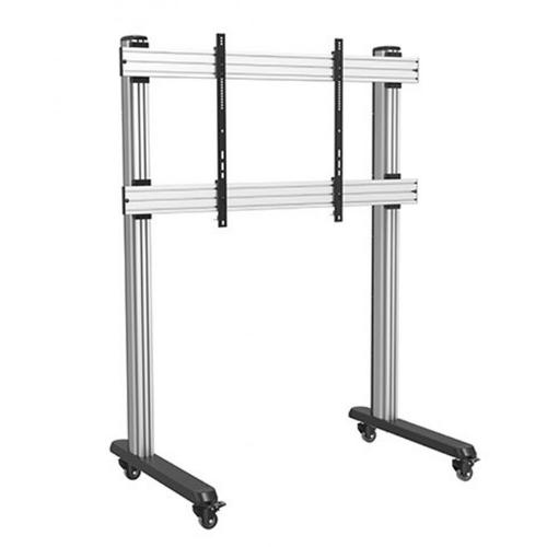 Stand Mobil Techly ICA-TR43, 70inch-120inch, 150 kg (Argintiu) Stand Mobil Techly ICA-TR43, 70inch-120inch, 150 kg (Argintiu)