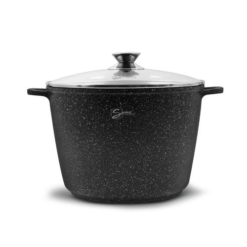 Oala inalta cu capac Samus Toledo Line TOL242-OIC, 24 cm, 6.2 L (Negru) Oala inalta cu capac Samus Toledo Line TOL242-OIC, 24 cm, 6.2 L (Negru)