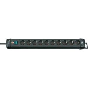 Prelungitor Brennenstuhl Premium-Line, 10 prize, 3m, Switch (Negru)