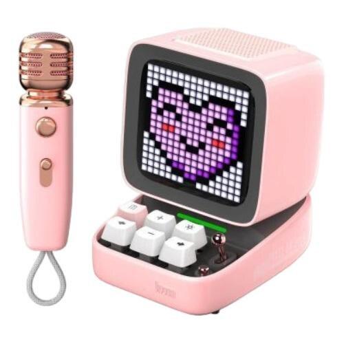 Boxa portabila Divoom DitooMic, Microfon, Functie karaoke, Bluetooth (Roz) Boxa portabila Divoom DitooMic, Microfon, Functie karaoke, Bluetooth (Roz)