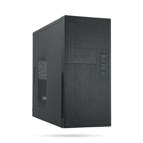 Carcasa Chieftec HO-11B-350GPB, Middle Tower, Sursa 350 W, mITX, mATX (Negru)