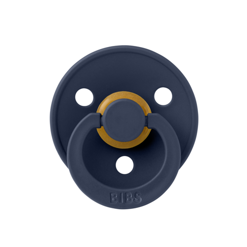 Suzeta Colour Latex BIBS Deep Space, tetina rotunda, 0 luni +