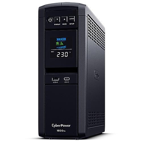 UPS CyberPower PFC Sinewave CP1600EPFCLCD, 1600VA, 1000W, 4 Prize Schuko, AVR (Negru)