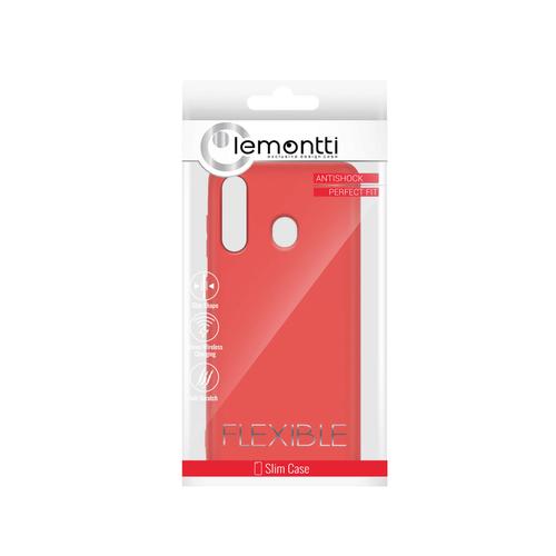 Husa Lemontti pentru Samsung Galaxy M40, Silicon (Rosu)