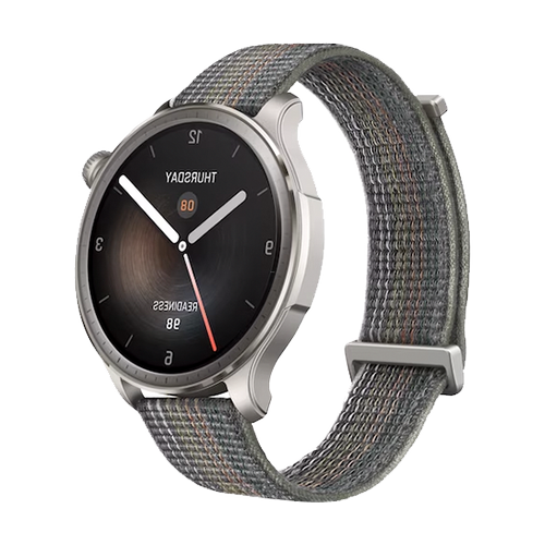 Smartwatch Huami Amazfit Balance, 46mm, Ecran 1.5inch AMOLED, Bluetooth, 150 moduri sport, GPS, Zepp OS 3.5, Rezistent la apa 5 ATM (Argintiu/Gri)