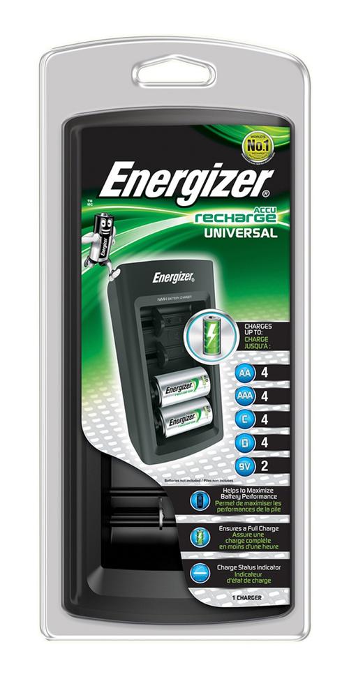Incarcator Acumulatori Energizer EN-423716, AA, AAA, C, D, 9V